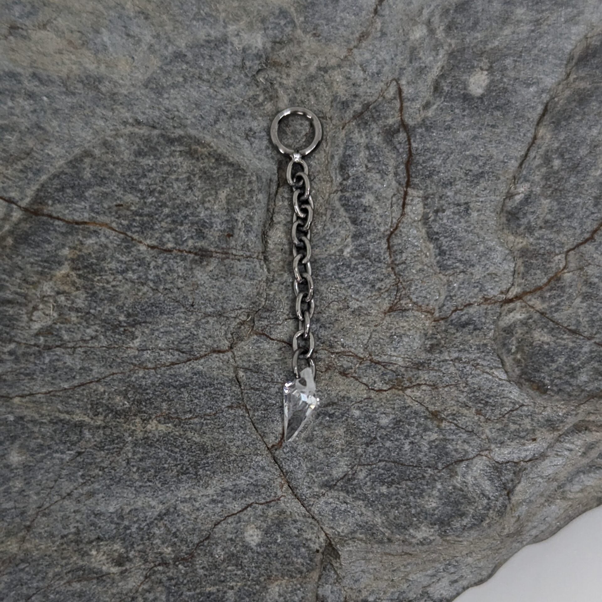 Kite chain charm - Bianco image