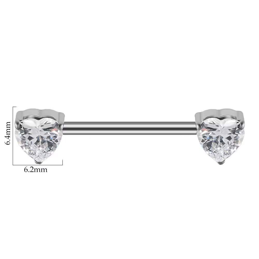 Heart barbell