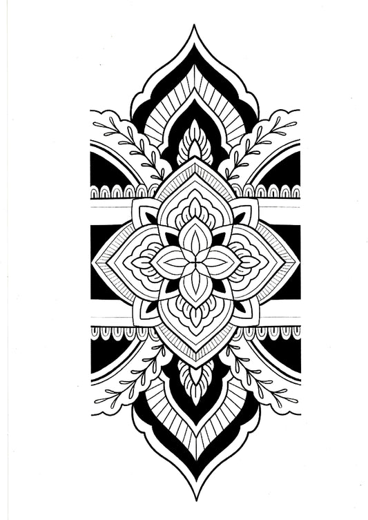MANDALA 2 - stampa A4