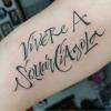 scritta freehand
